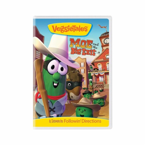 Veggie Tales: Moe and the Big Exit (2007 - DVD) Perspective: front