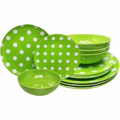 Spotty clearance dinner set