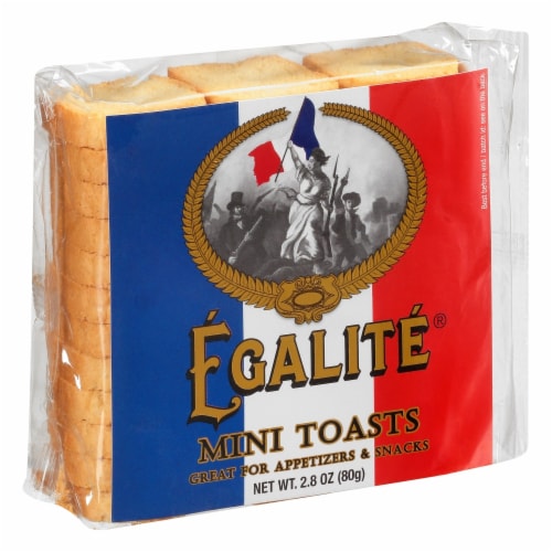 Egalite® Mini Toasts Perspective: front
