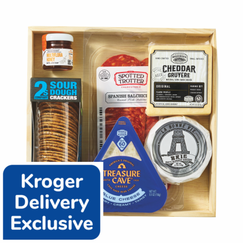Cheesemonger Selection Cheese Board Perspective: front