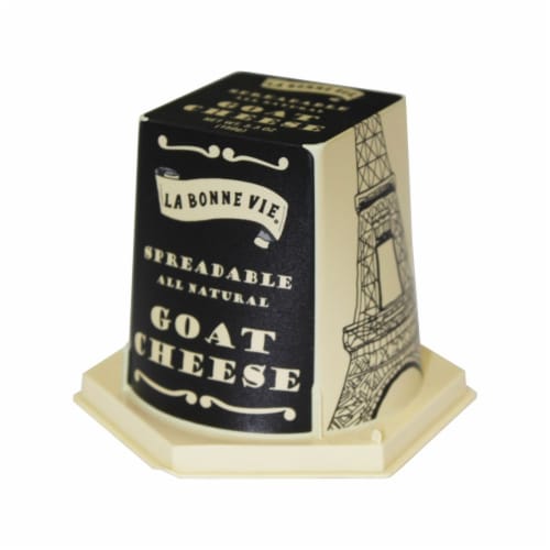 La Bonne Vie Spreadable Goat Cheese Pyramid Perspective: front