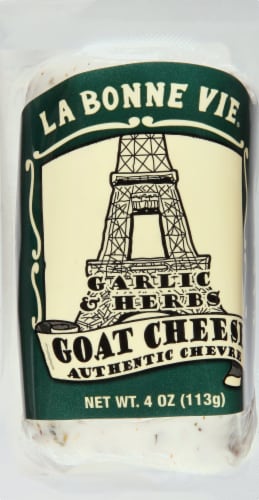 La Bonne Vie Garlic & Herbs Goat Cheese Log