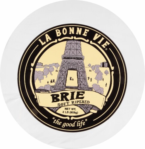 La Bonne Vie Brie Wedge Perspective: front