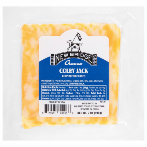 New Bridge™ Colby Jack Cheese Perspective: front