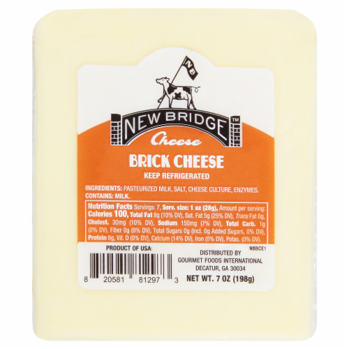New Bridge Brick Cheese Perspective: front
