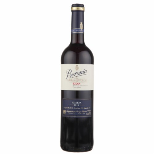 Beronia Reserva Tempranillo Spain Red Wine Perspective: front