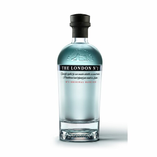 The London No 1 Original Blue Dry Gin Perspective: front