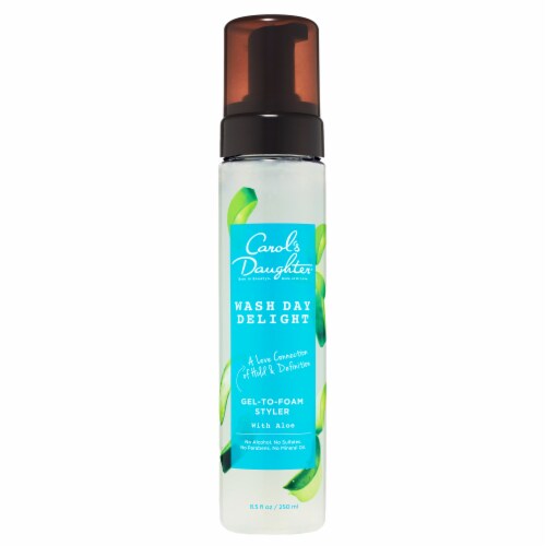Carol's Daughter® Wash Day Delight Gel-to-Styler Curly Hair Foam Perspective: front
