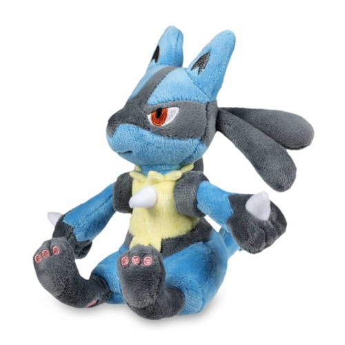 Pokemon lucario plush on sale