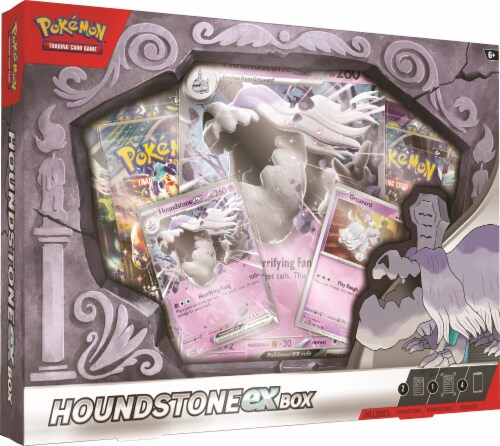Pokemon™ Houndstone EX Box Perspective: front