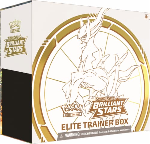 Pokemon:Sword & Shield Brilliant Stars Elite Trainer Box Perspective: front