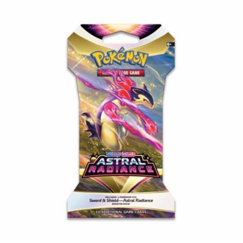 Pokemon TCG Sword And Shield Astral Radiance Sleeved Booster Pack Perspective: front