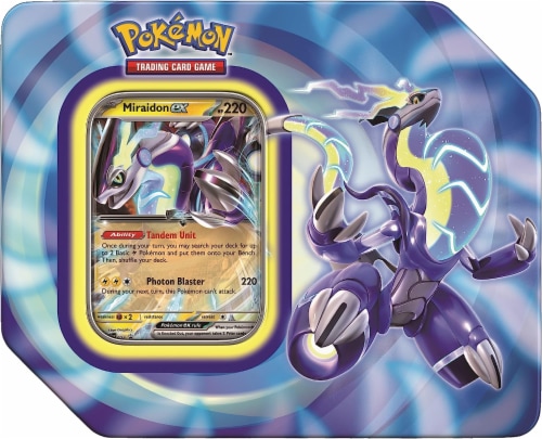 Pokémon™ TCG: Paldea Legends Tin (Random Tin) Perspective: front