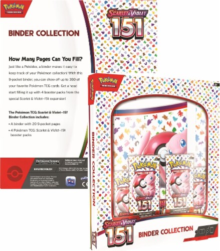 Pokemon Trading Card Game SV3.5: Scarlet & Violet 151 - Binder Collection Perspective: front