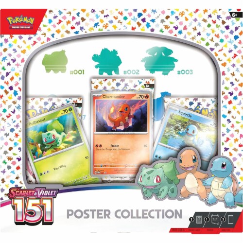Pokemon Scarlet & Violet 151 Poster Collection Perspective: front
