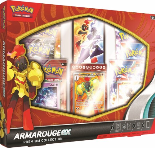 Pokemon™ Trading Card Game Armarouge ex Premium Collection Box Perspective: front