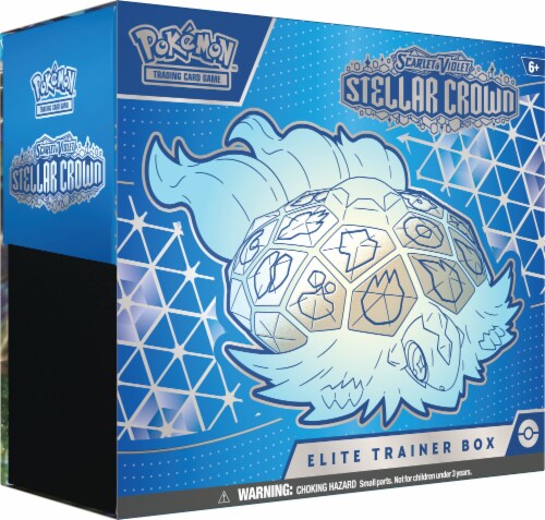 Pokémon™ TCG: SV7 - Stellar Crown Elite Trainer Box Trading Card Game Perspective: front