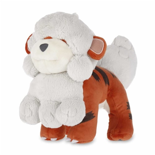 Pokemon Center: Hisuian Growlithe Poké Plush, 9 ¾ Inch Perspective: front