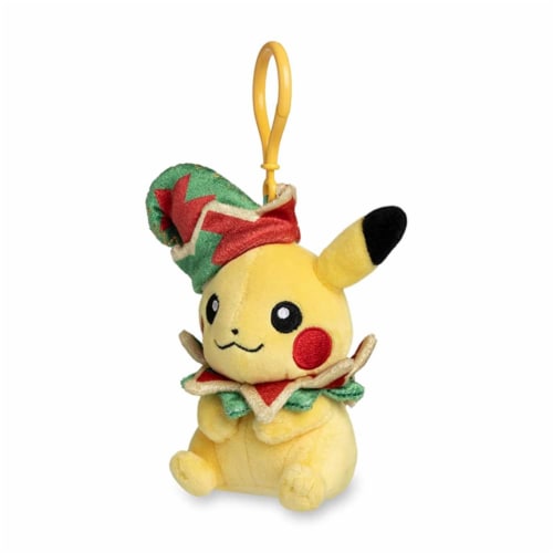 Pokemon Center: Pikachu Pokemon Holiday Workshop Plush Key Chain