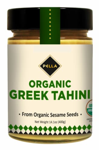 Pella Organic Greek Tahini Perspective: front