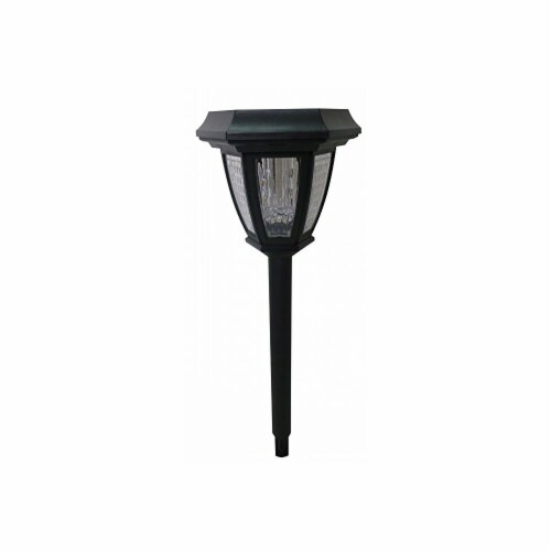 Alpine Corp QAP100BB Solar High Lumens Pathway Light Perspective: front