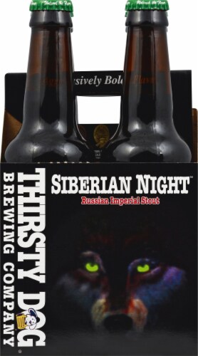 Thirsty Dog® Brewing Co. Siberian Night™ Russian Imperial Stout Perspective: front