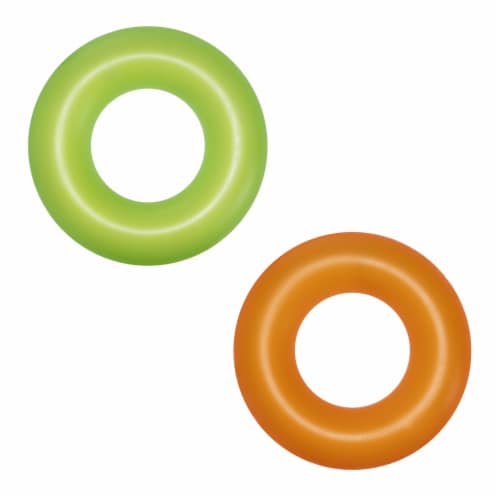 H2OGo! Frosted Neon Swim Ring - Assorted Perspective: front