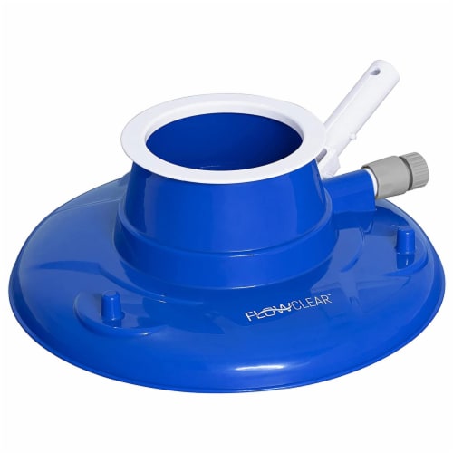 Bestway 58657E-BW Flowclear High Power AquaSuction Pool and Leaf Vacuum with Bag Perspective: front