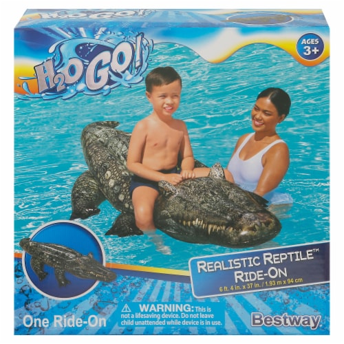 Bestway Realistic Reptile Ride-On Perspective: front