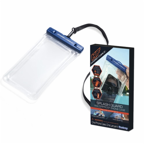 Bestway Splash Guard Waterproof Phone Case with Lanyard Perspective: front