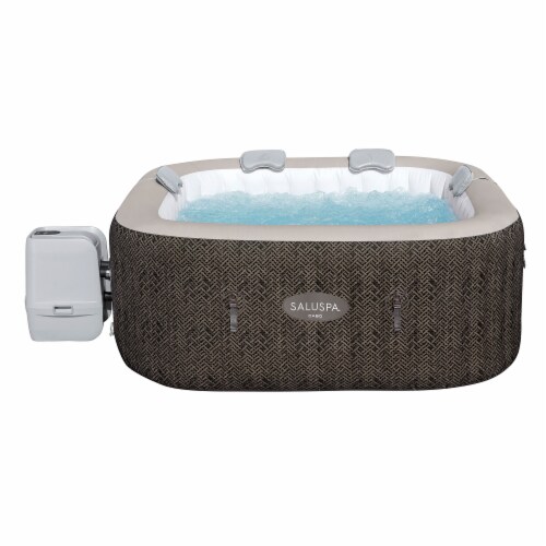Bestway SaluSpa AirJet Inflatable Square Hot Tub with 140 Soothing Jets