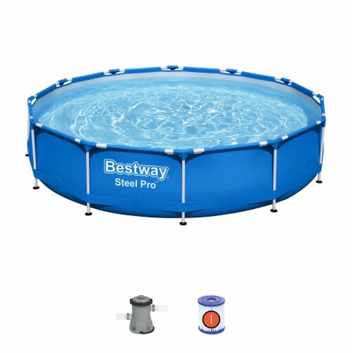 Bestway Steel Pro Pool Perspective: front