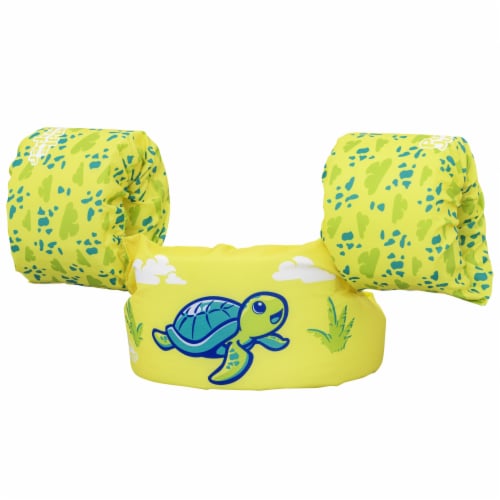 Puddle Jumper Child Life Vest - Turtle Perspective: front