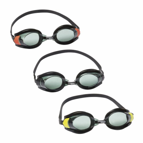 Bestway Hydro Swim Focus Youth Swimming Goggles - Assorted Perspective: front