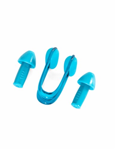 Bestway® Hydro-Swim™ Nose Clip & Ear Plug Set - Blue Perspective: front