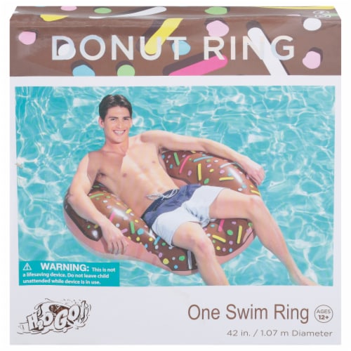 Bestway H2O Go! Inflatable Donut Ring Pool Lounge - Assorted Perspective: front