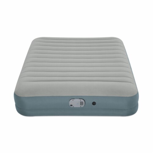 Bestway AlwayzAire Gray 14 Inch Air Mattress Bed with Rechargeable Pump Queen 1 Piece King Soopers
