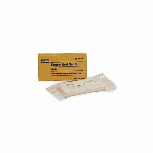 Honeywell Gauze Pad,Sterile,White,Gauze,Unitized 020645 Perspective: front