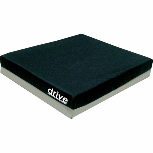 Gel E Foam / Gel Seat Cushion 18 W X 16 L X 2 D Inch For Wheelchairs 14888, 1 Ct Perspective: front