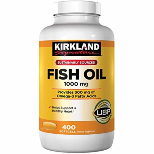 Kirkland signature on sale fish oil