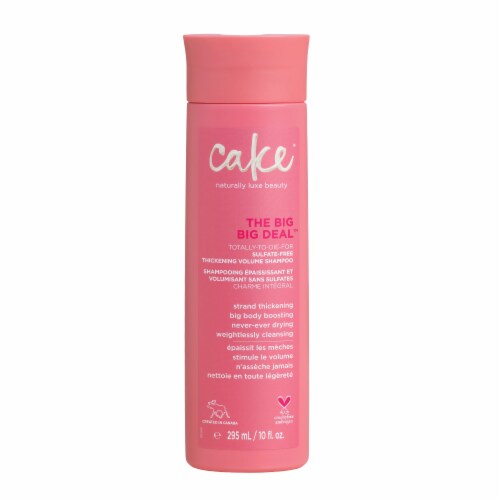 Cake The Big Big Deal Sulfate Free Thickening Shampoo Perspective: front