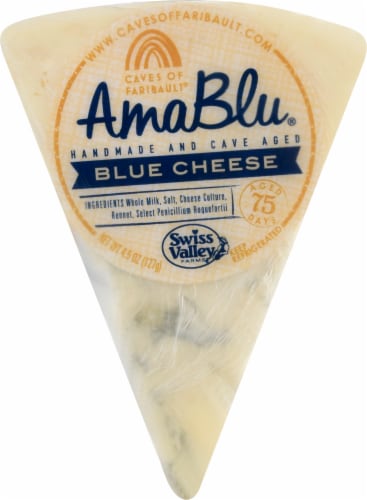 Amablue Blue Cheese Wedge Perspective: front