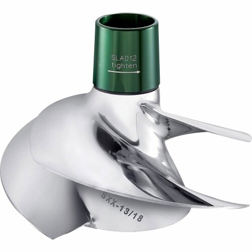 Solas SRX-CD-15/21 Concord 4-Blade Impeller for Select Sea-Doo PWC with 159mm Pump Diameter Perspective: front
