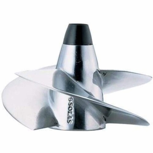 Solas YF-CD-13/19 Concord 3-Blade Impeller for Select Yamaha PWC with 155mm Pump Diameter Perspective: front