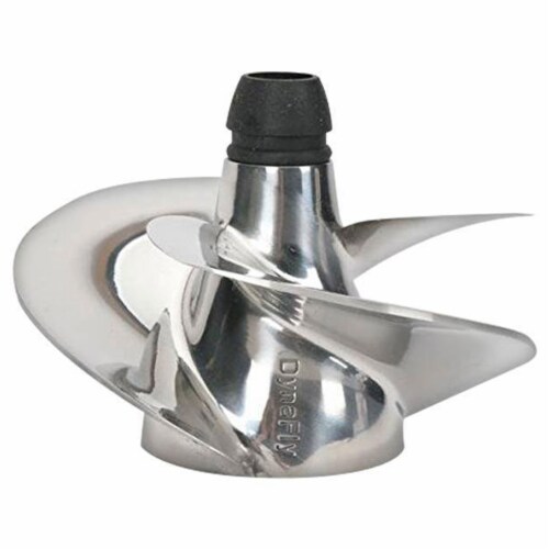 Solas YG-DF-15/22 Dynafly 3-Blade Impeller for Select Yamaha PWC with 155mm Pump Diameter Perspective: front