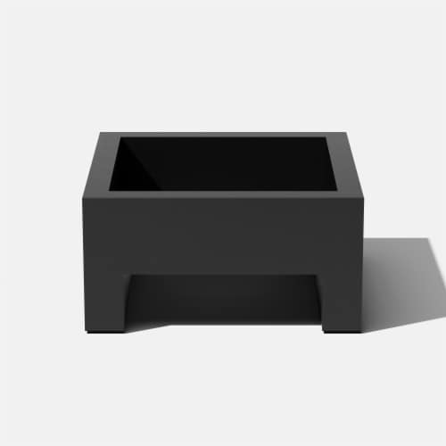 Fire Series Pit Cube - Black Perspective: front