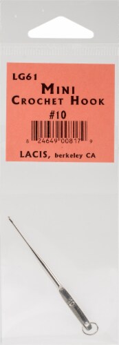 Lacis Mini Crochet Hook 2.25 -#10 Perspective: front