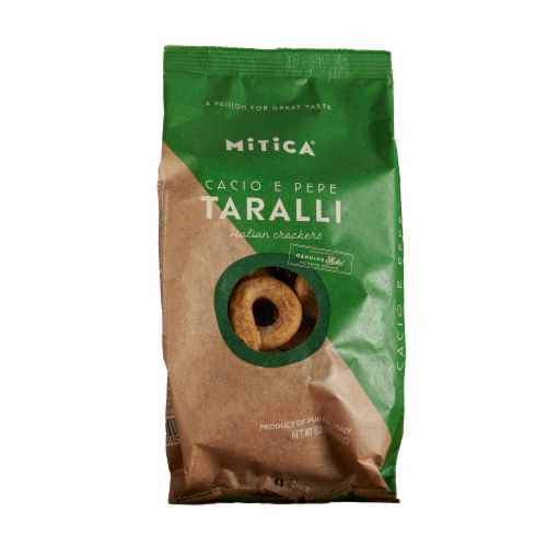 Mitica® Cacio E Pepe Taralli Italian Crackers Perspective: front