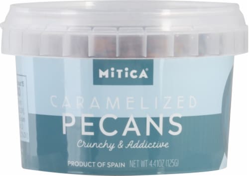 Mitica® Mini Tub Caramelized Pecans Perspective: front