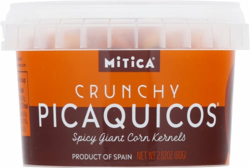 Mitica® Crunchy Picaquicos Spicy Giant Corn Kernels Perspective: front